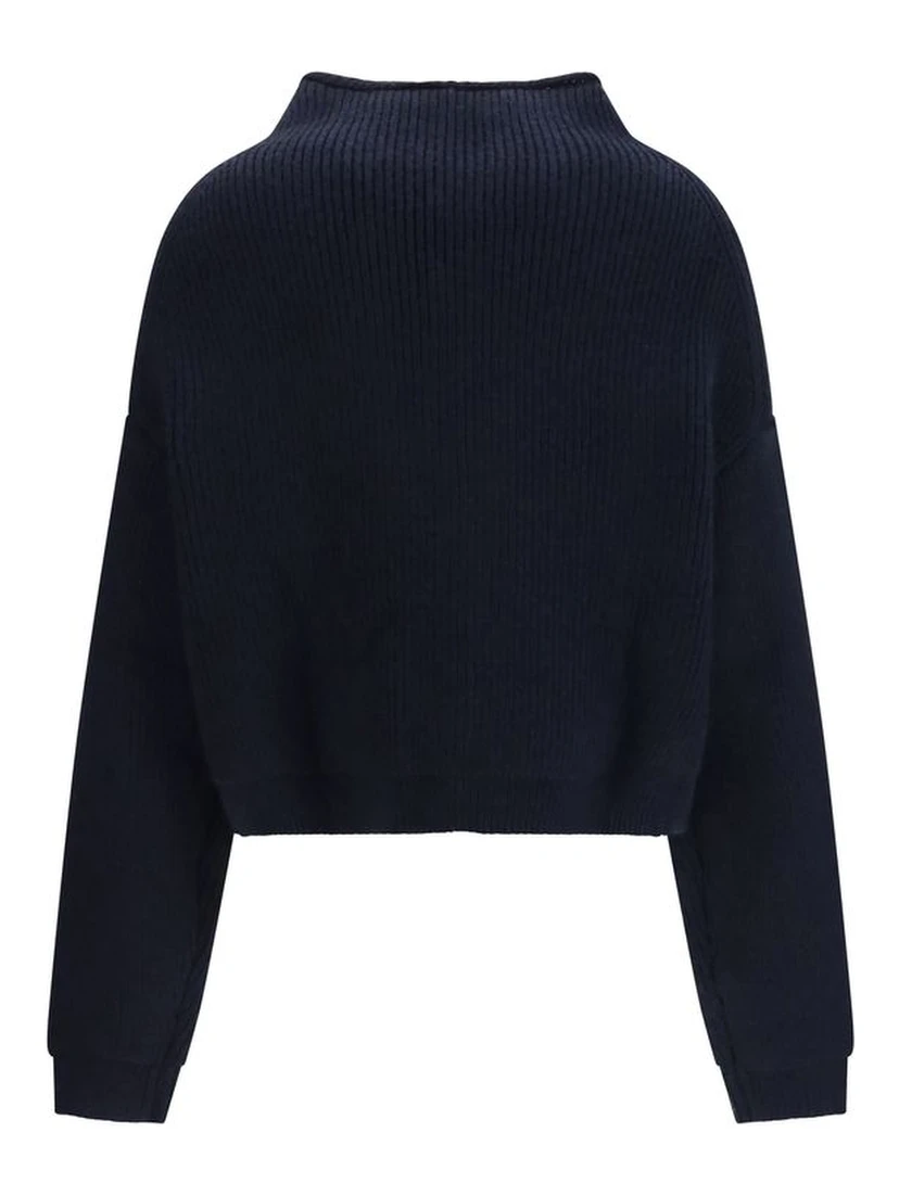 Blue Cashmere Cardigan
