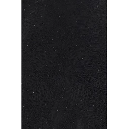 Black Polyester Cocktail Dress