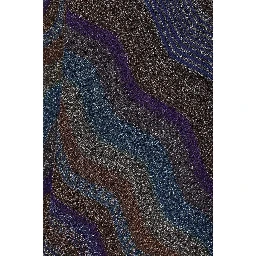 Multicolor Viscose Long Skirt