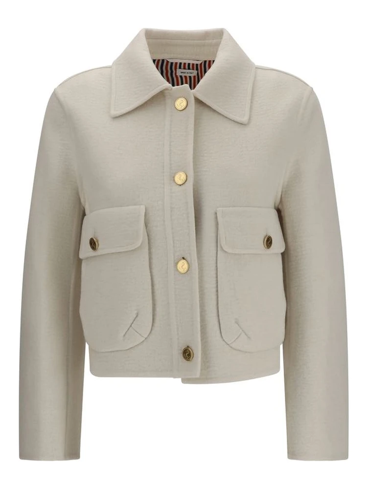Beige Wool Oves Aries Jacket