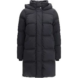 Black Polyamide Coat