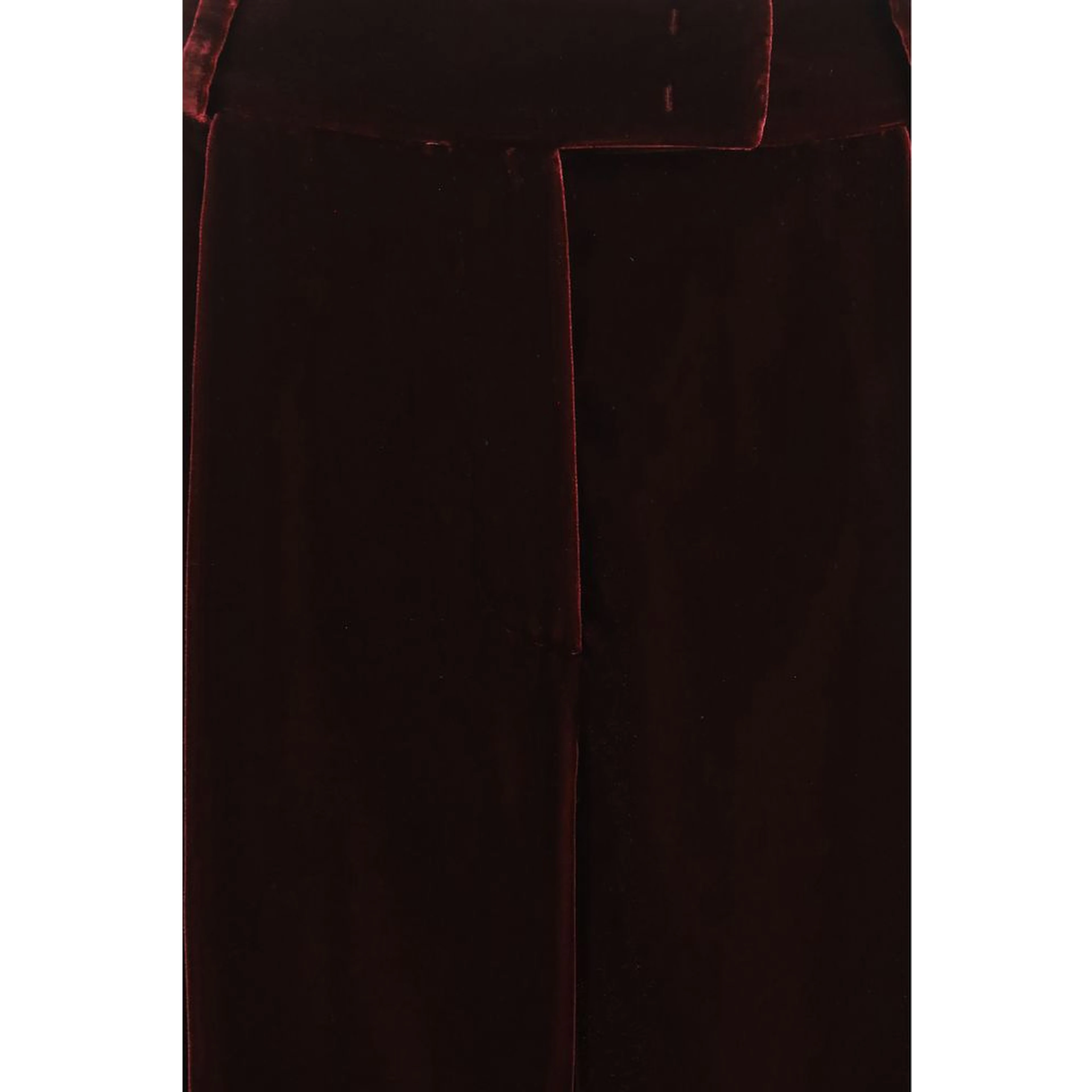 Bordeaux Viscose Dress Pants