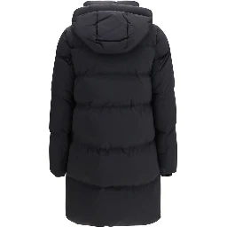 Black Polyamide Coat