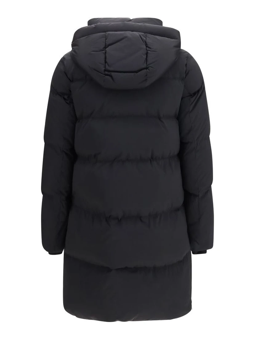 Black Polyamide Coat