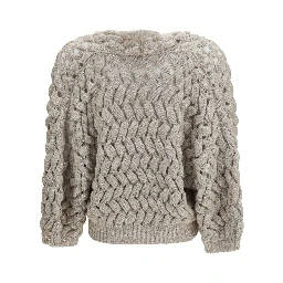 Beige Silk Cardigan
