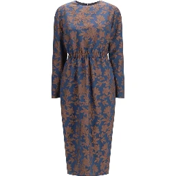 Multicolor Polyester Cocktail Dress