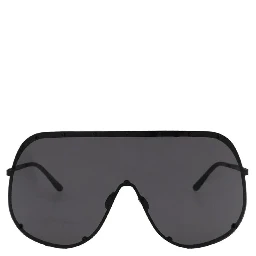 Black Stainless Steel Sunglasses