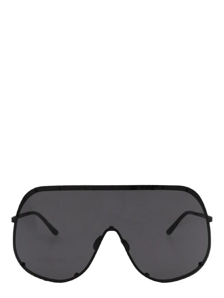 Black Stainless Steel Sunglasses