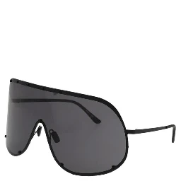 Black Stainless Steel Sunglasses