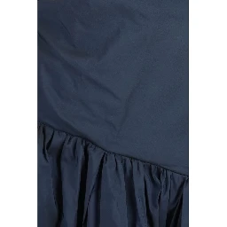 Blue Polyester Cocktail Dress