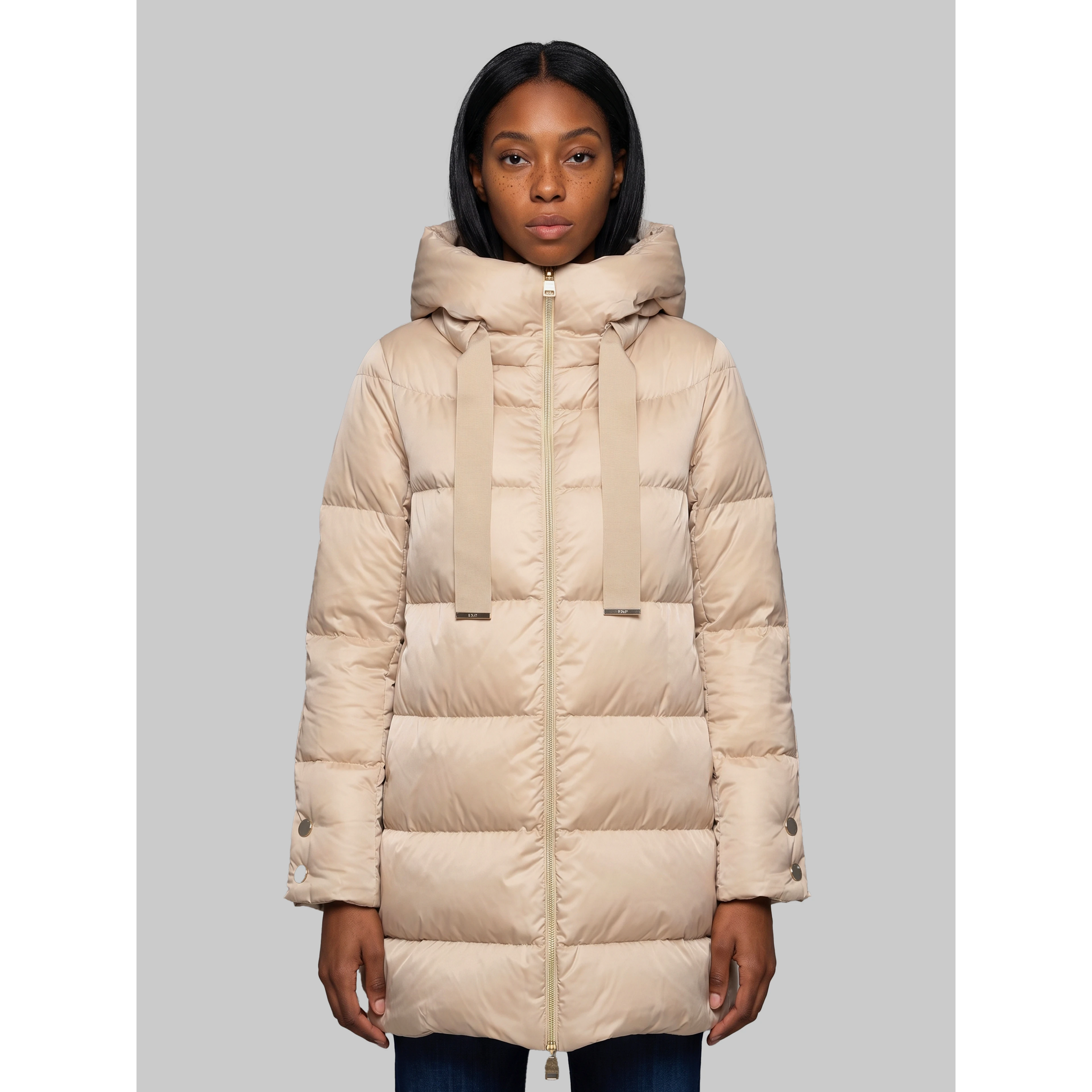 A-shape puffer jacket