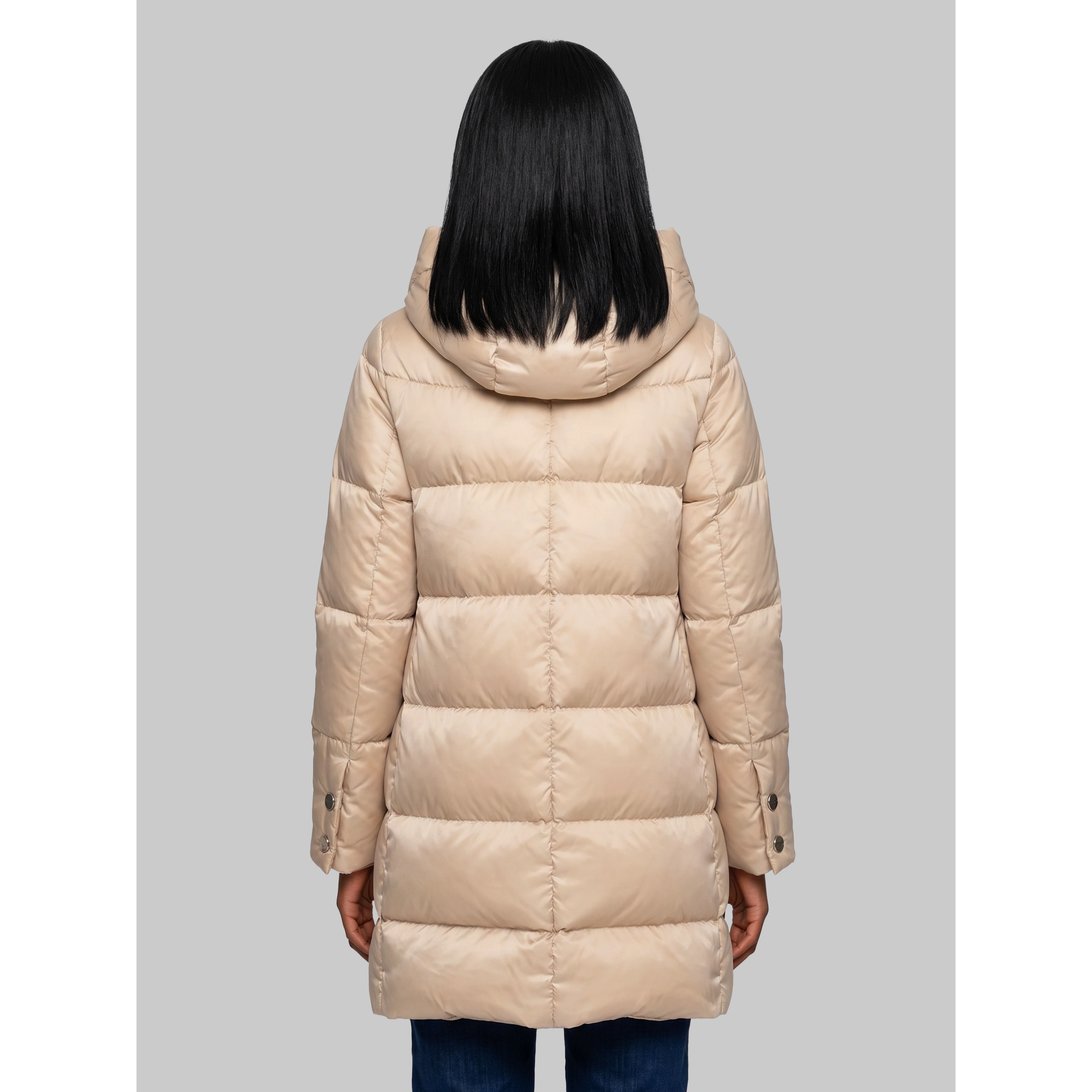 A-shape puffer jacket