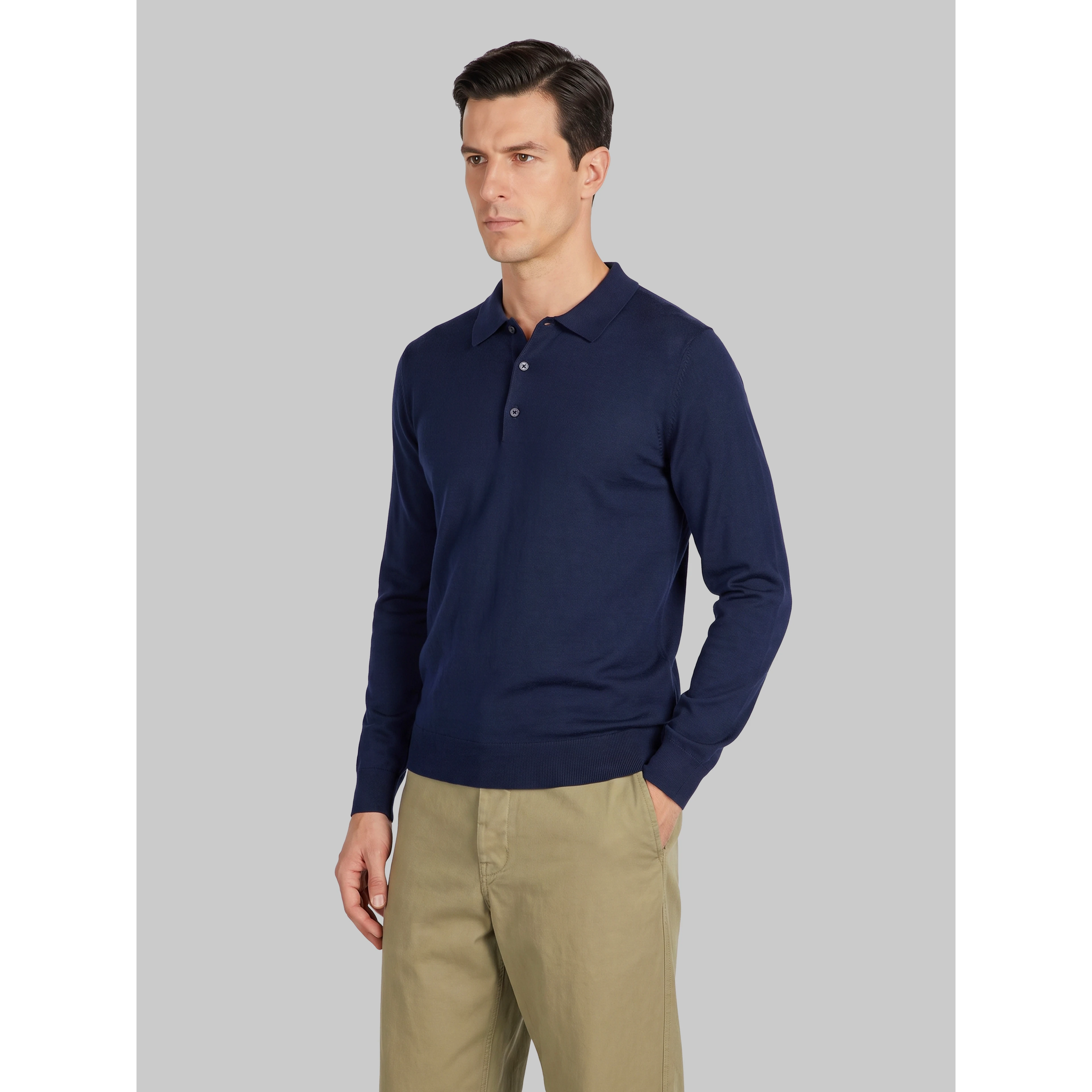 Belper polo in midnight