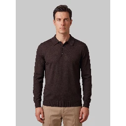 Belper polo in Faulkner brown