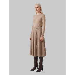 Califfo sand flared skirt