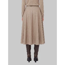 Califfo sand flared skirt
