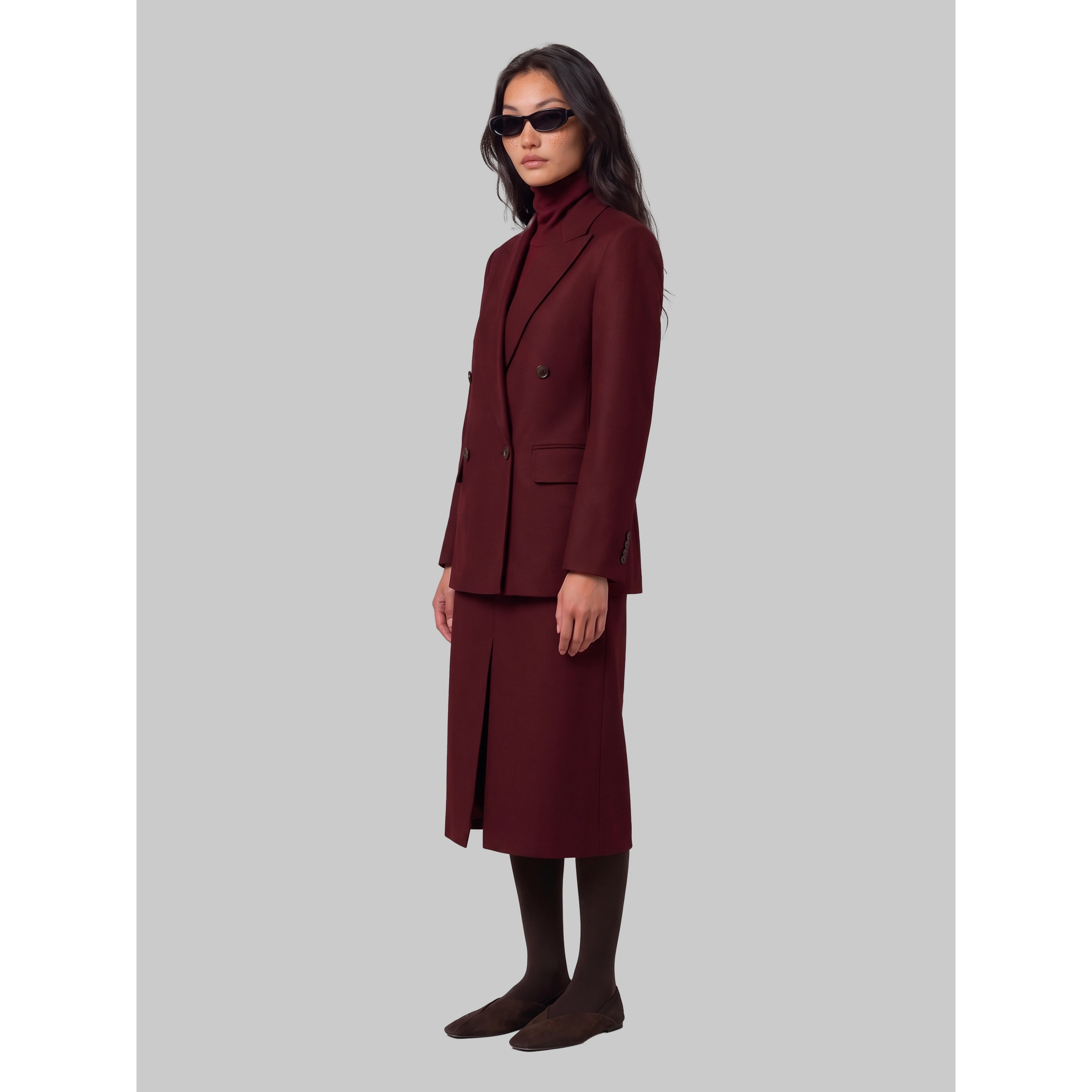 Double-breasted Scenico jacket
