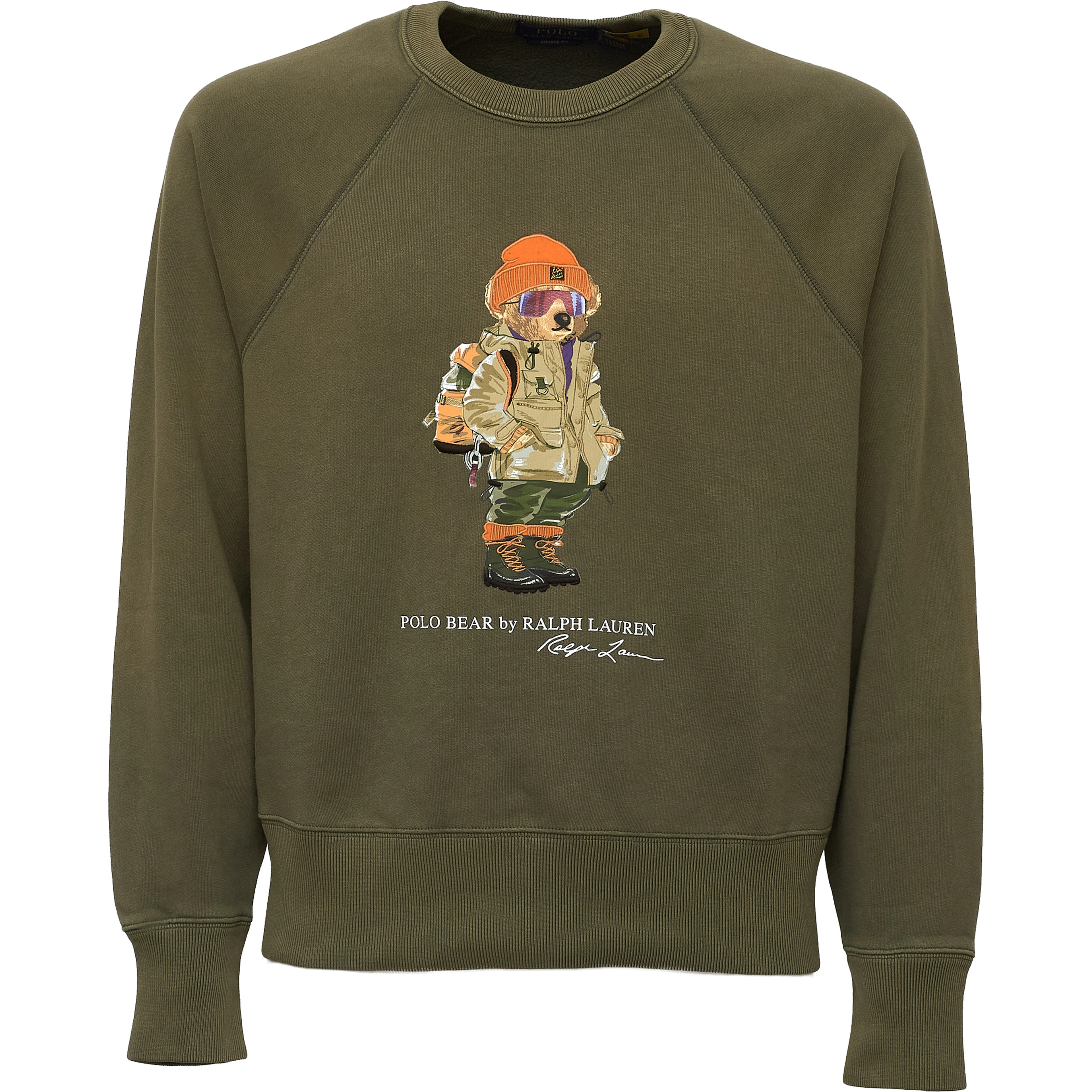 Polo Teddy Crewneck Sweatshirt