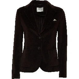 Blazer Slim Fit Velours