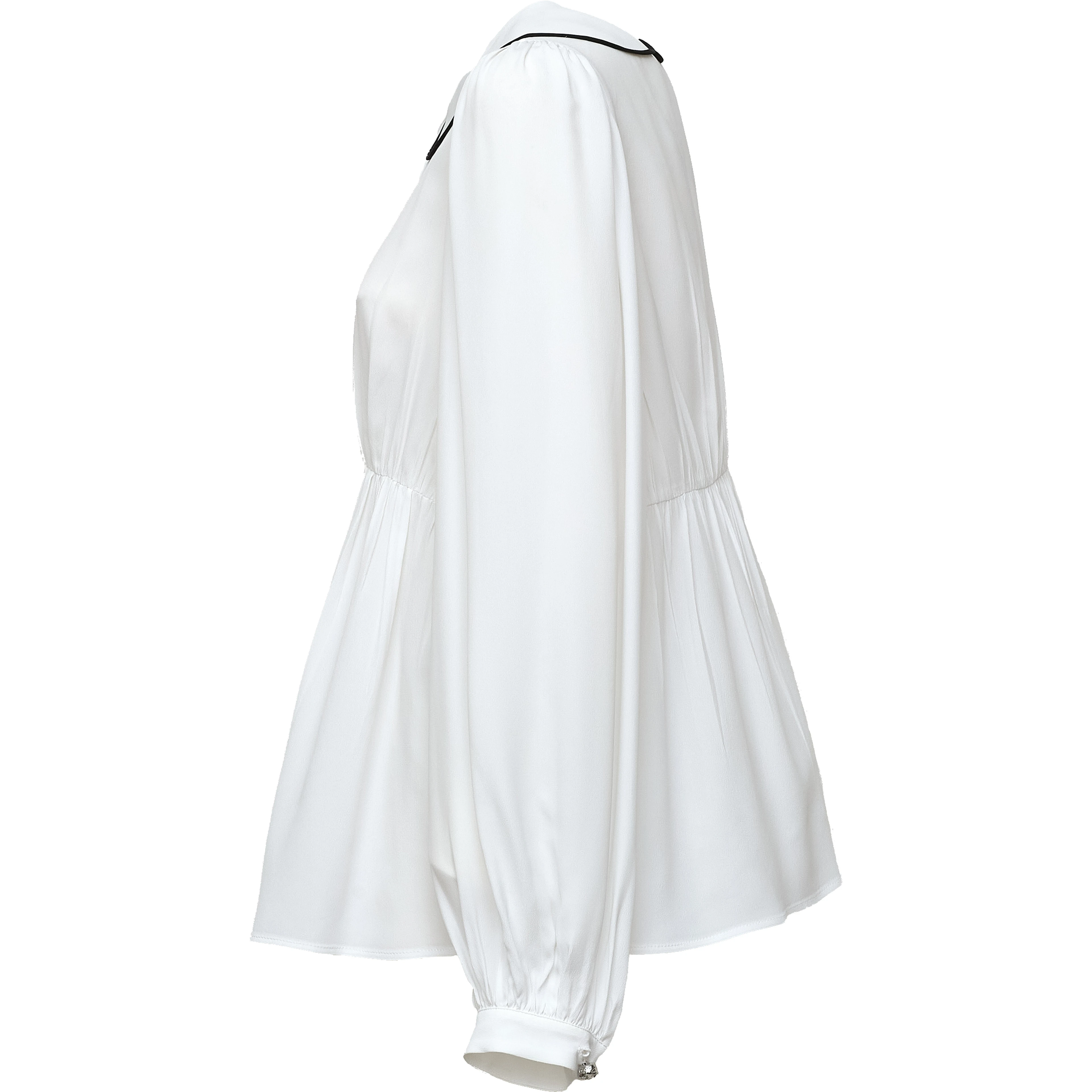 Camicia Con Bottone Gioiello