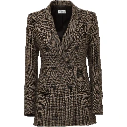 Blazer Principe Di Galles Doppiopetto