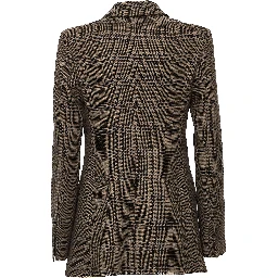 Blazer Principe Di Galles Doppiopetto