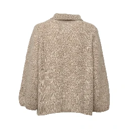 Maglia Cardigan Con Colletto