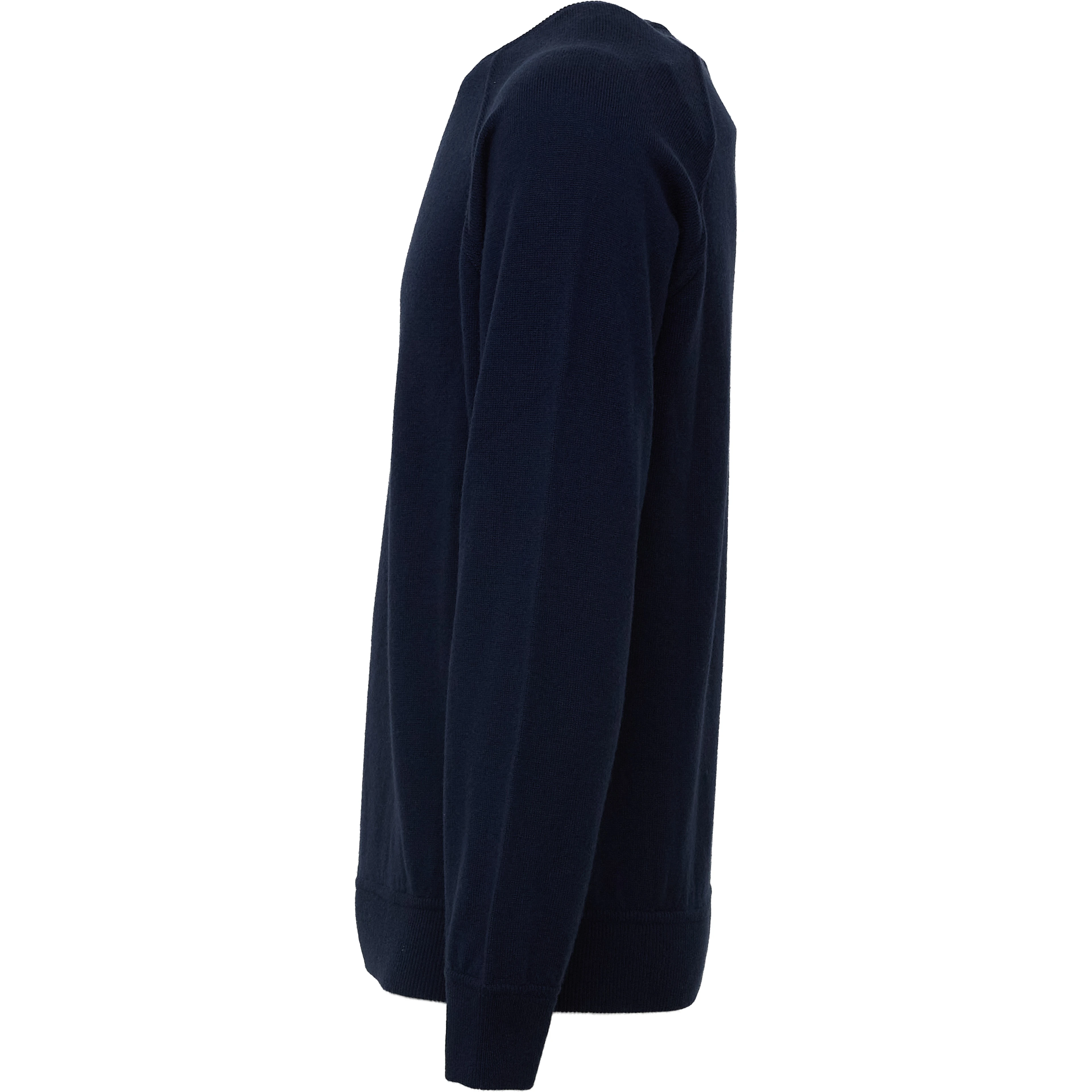 Maglia Girocollo In Lana, Cashmere