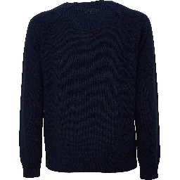 Maglia Girocollo In Lana, Cashmere