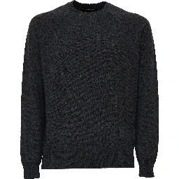 Maglia Girocollo In Lana, Cashmere