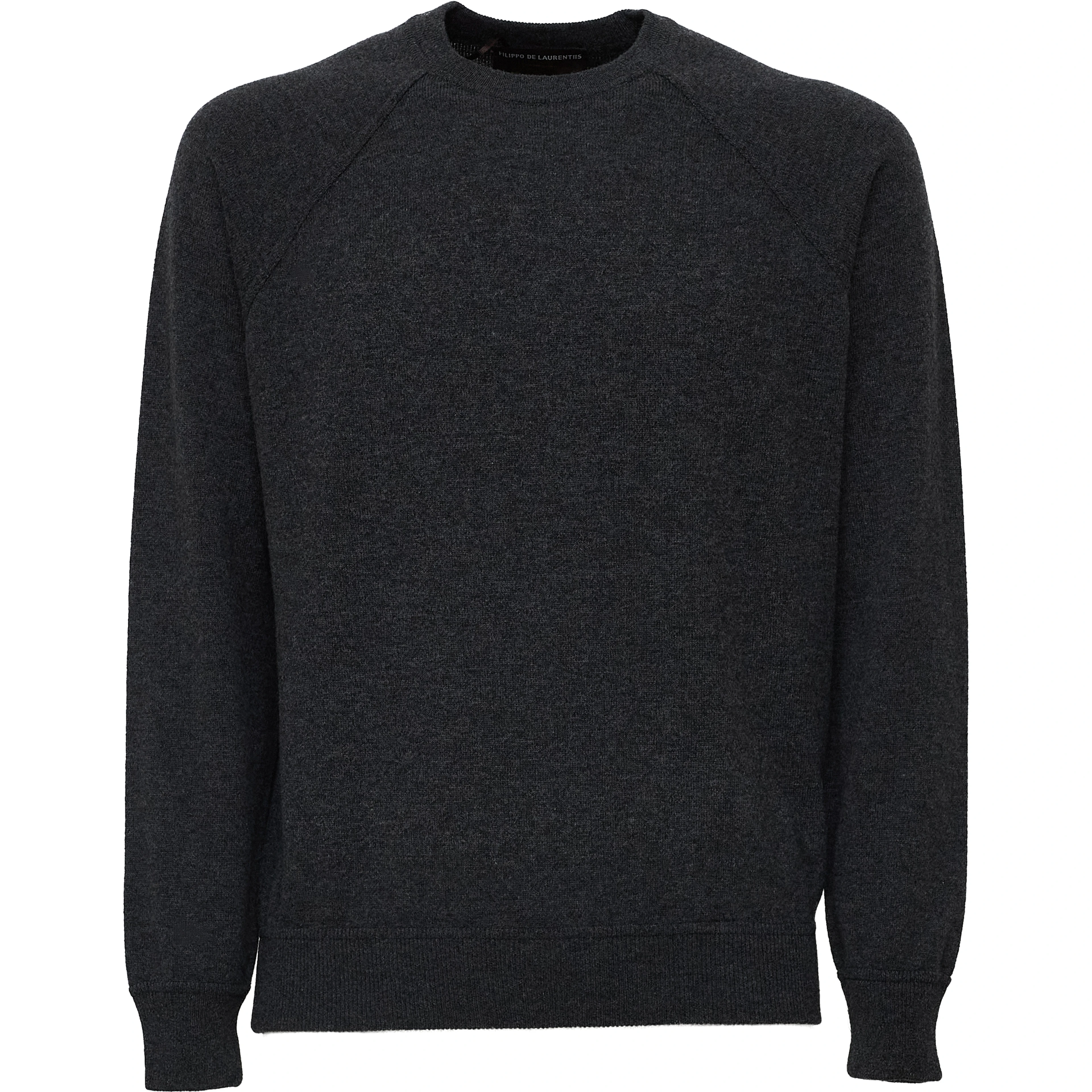 Maglia Girocollo In Lana, Cashmere