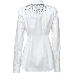Camicia Pesi In Popeline Di Puro Cotone