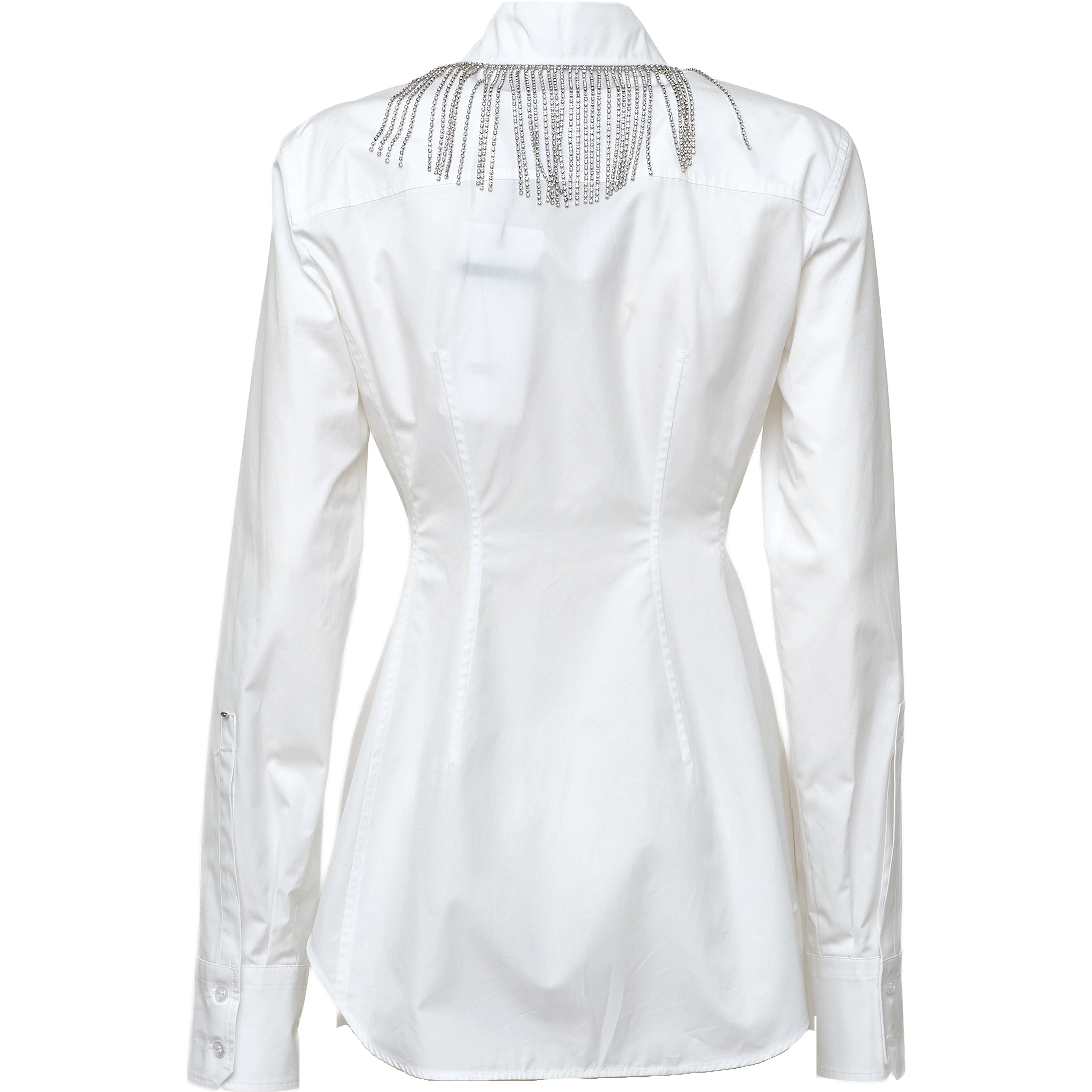 Camicia Pesi In Popeline Di Puro Cotone