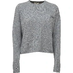 Maglia Girocollo In Lana
