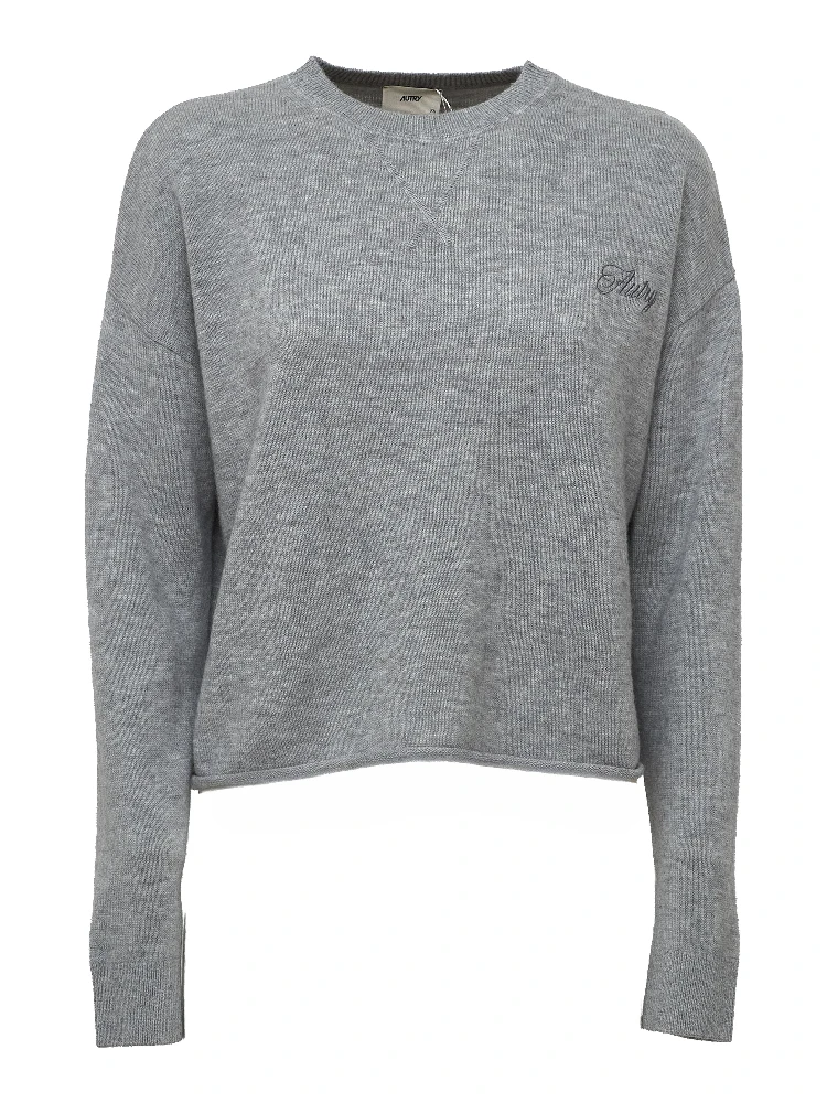 Maglia Girocollo In Lana