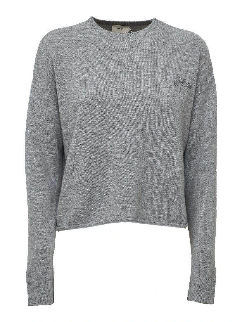 Maglia Girocollo In Lana