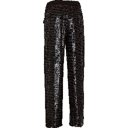 Pantaloni Full Paillettes Zebra