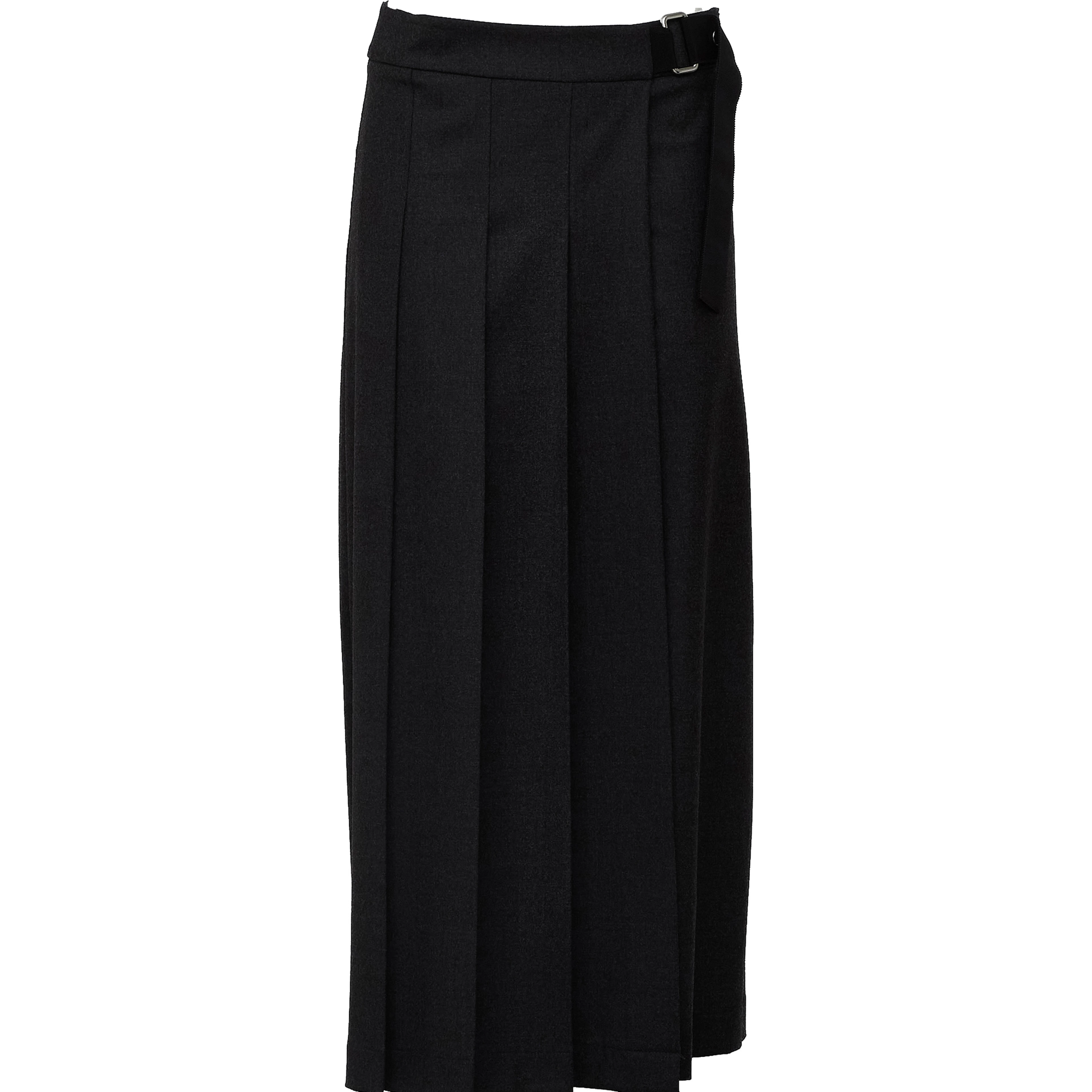 Gonna Gabardina Melange