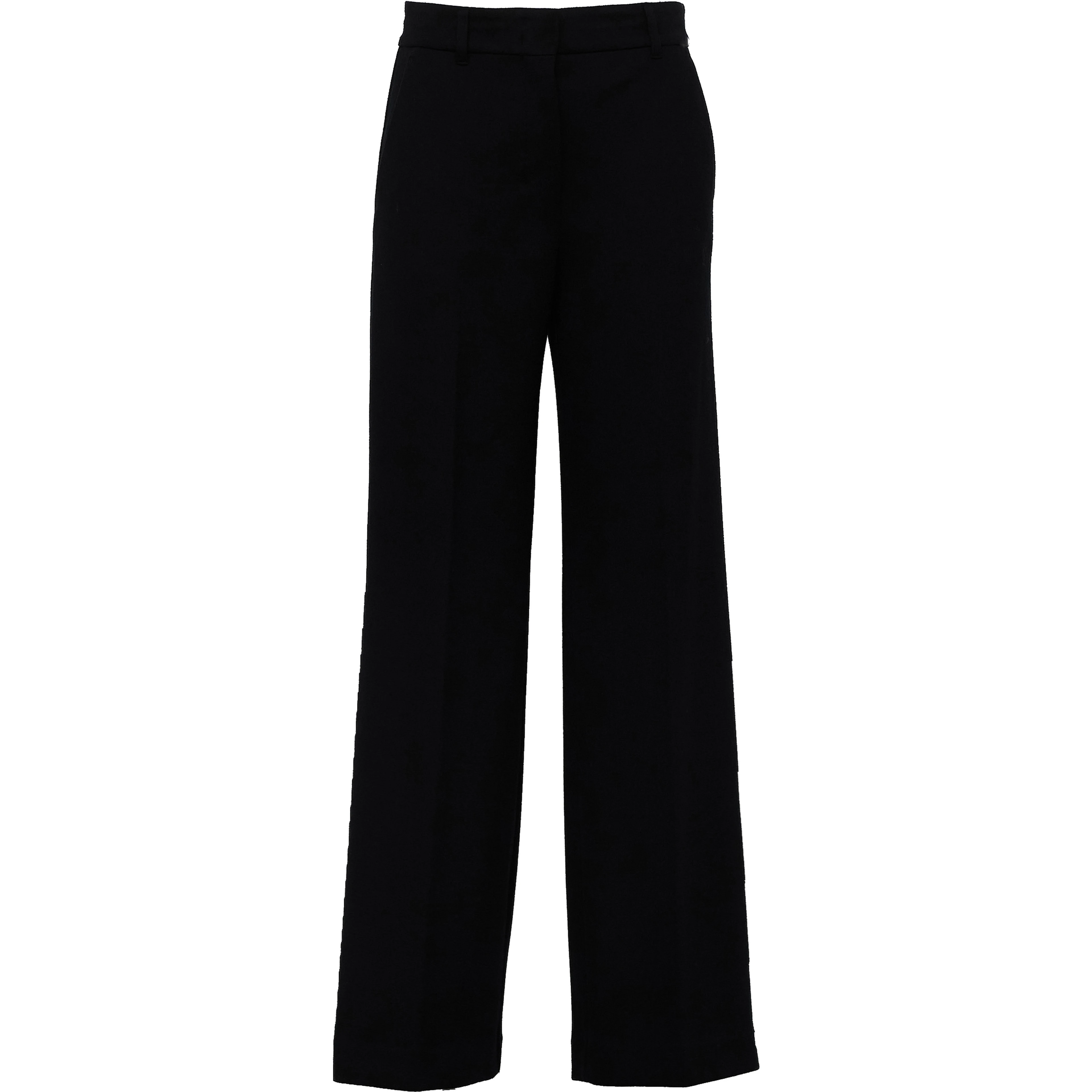 Pantaloni Euforia In Jersey Micropiquet Di Lana, Cotone