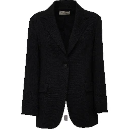 Blazer Asta In Tela Pura Lana