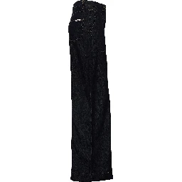 Indigo Denim Straight Leg Jeans