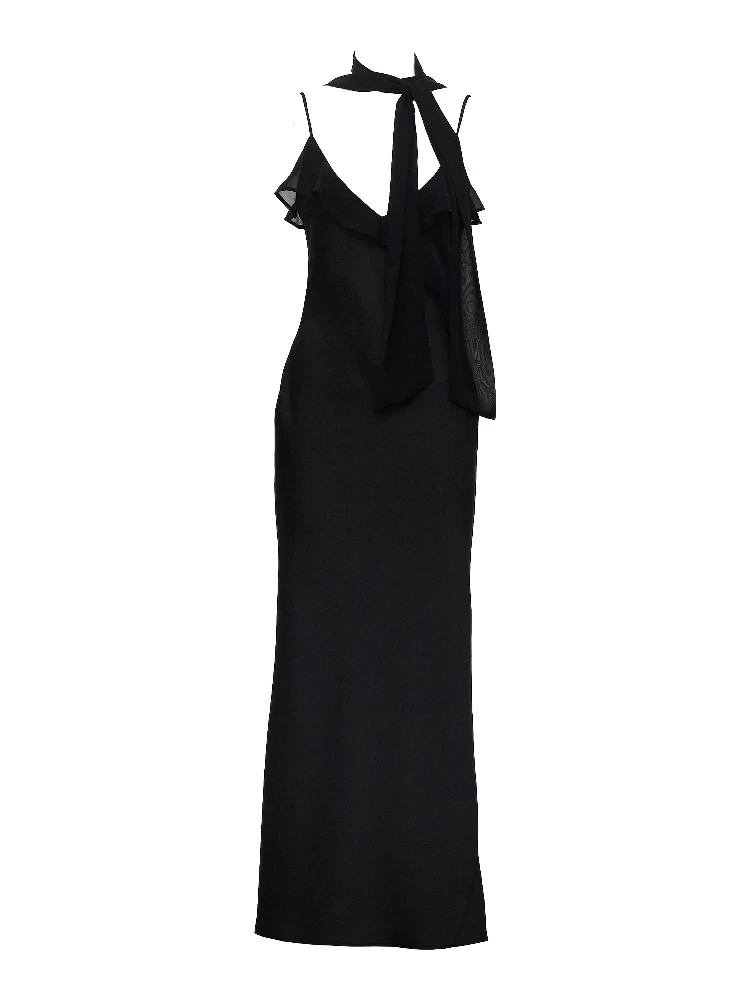 Elara V-Neck Slip Dress
