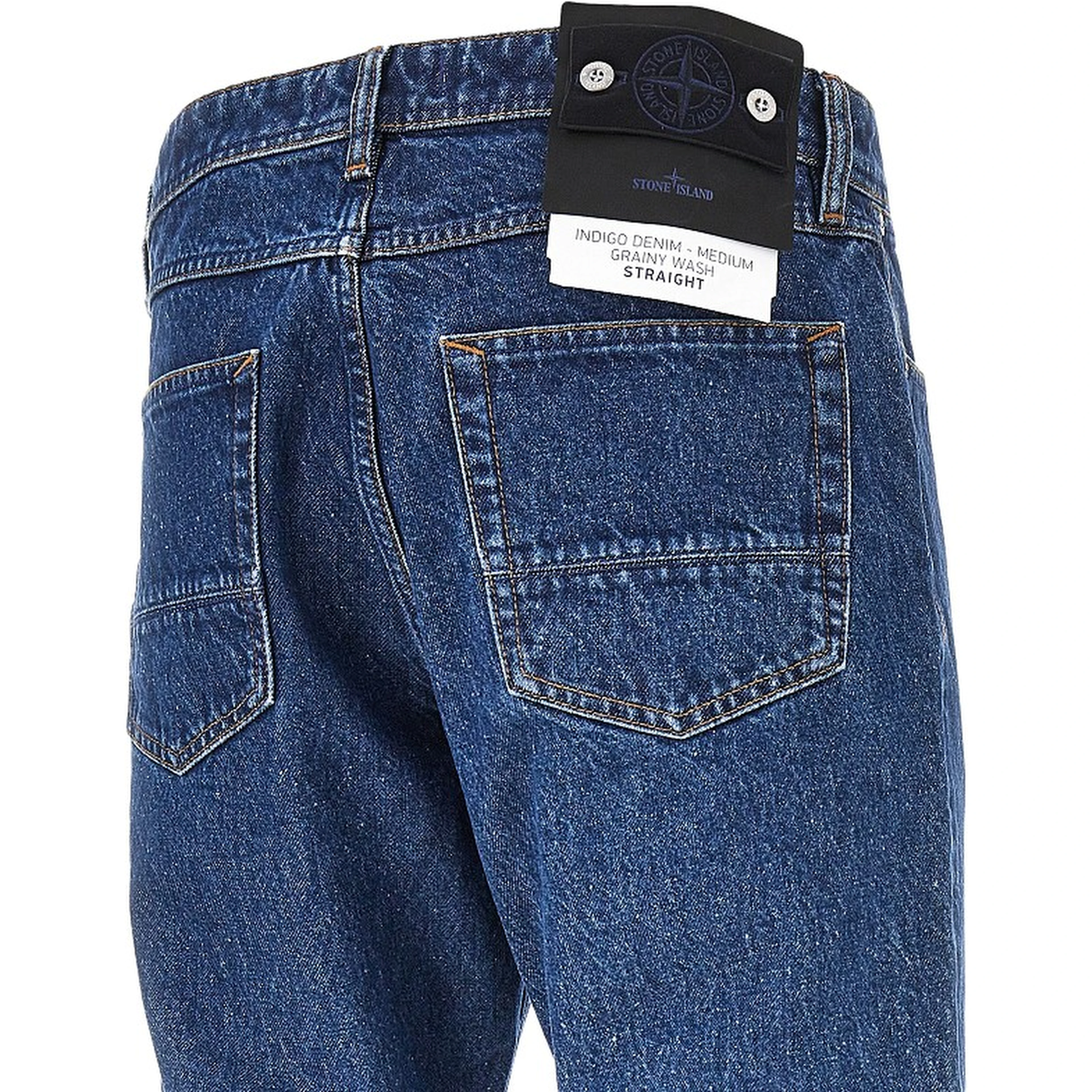 'Denim Research' Straight Fit jeans
