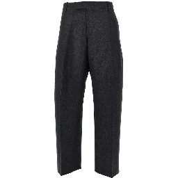 Pleated Hopsack pants