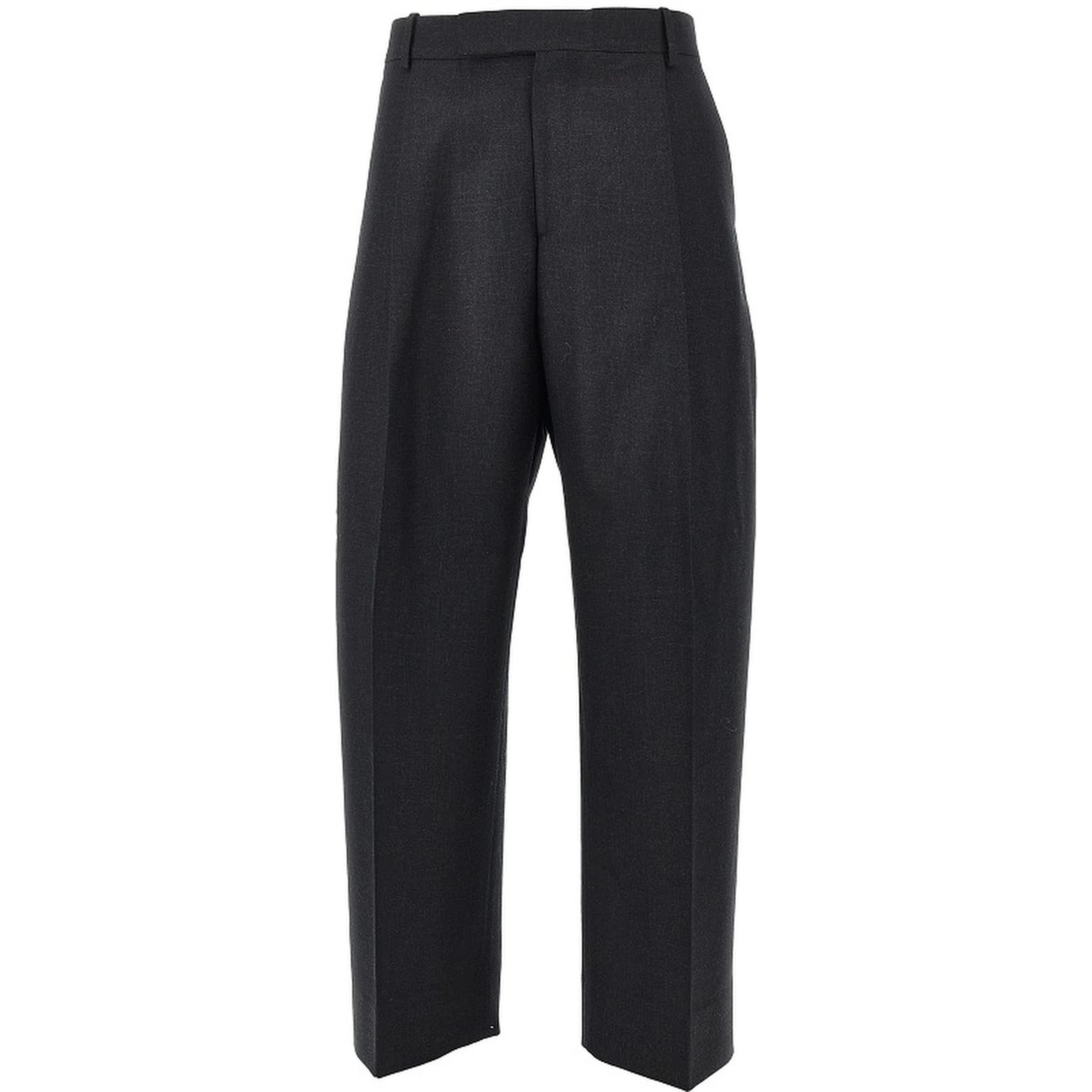 Pleated Hopsack pants