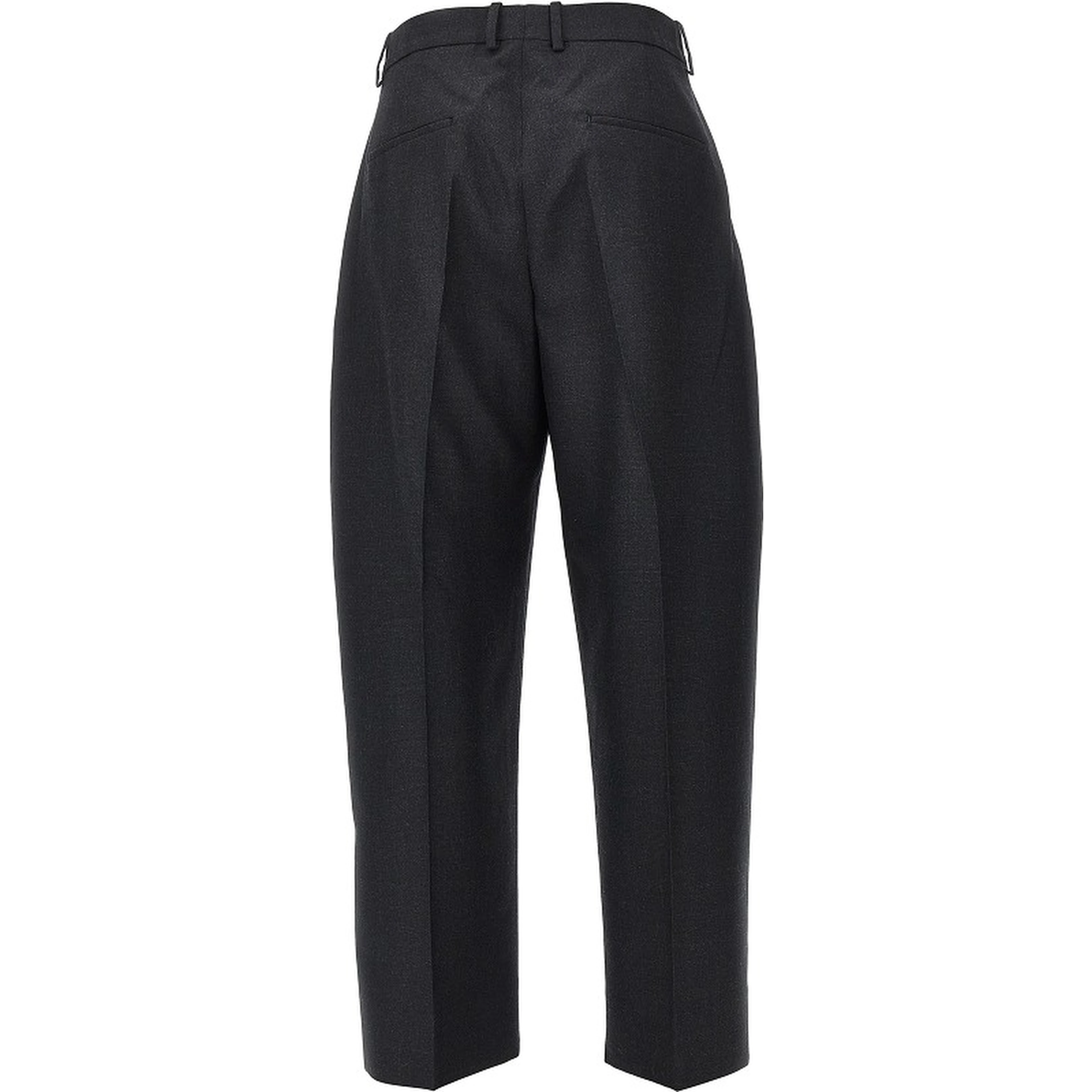 Pleated Hopsack pants