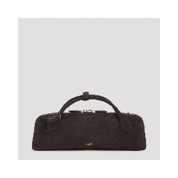 Alaïa Teckel Suede Clutch
