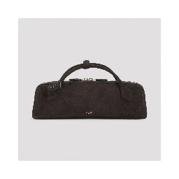 Alaïa Teckel Suede Clutch