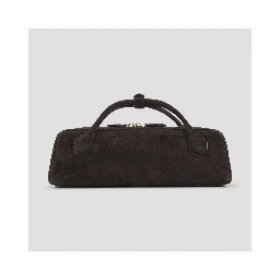 Alaïa Teckel Suede Clutch