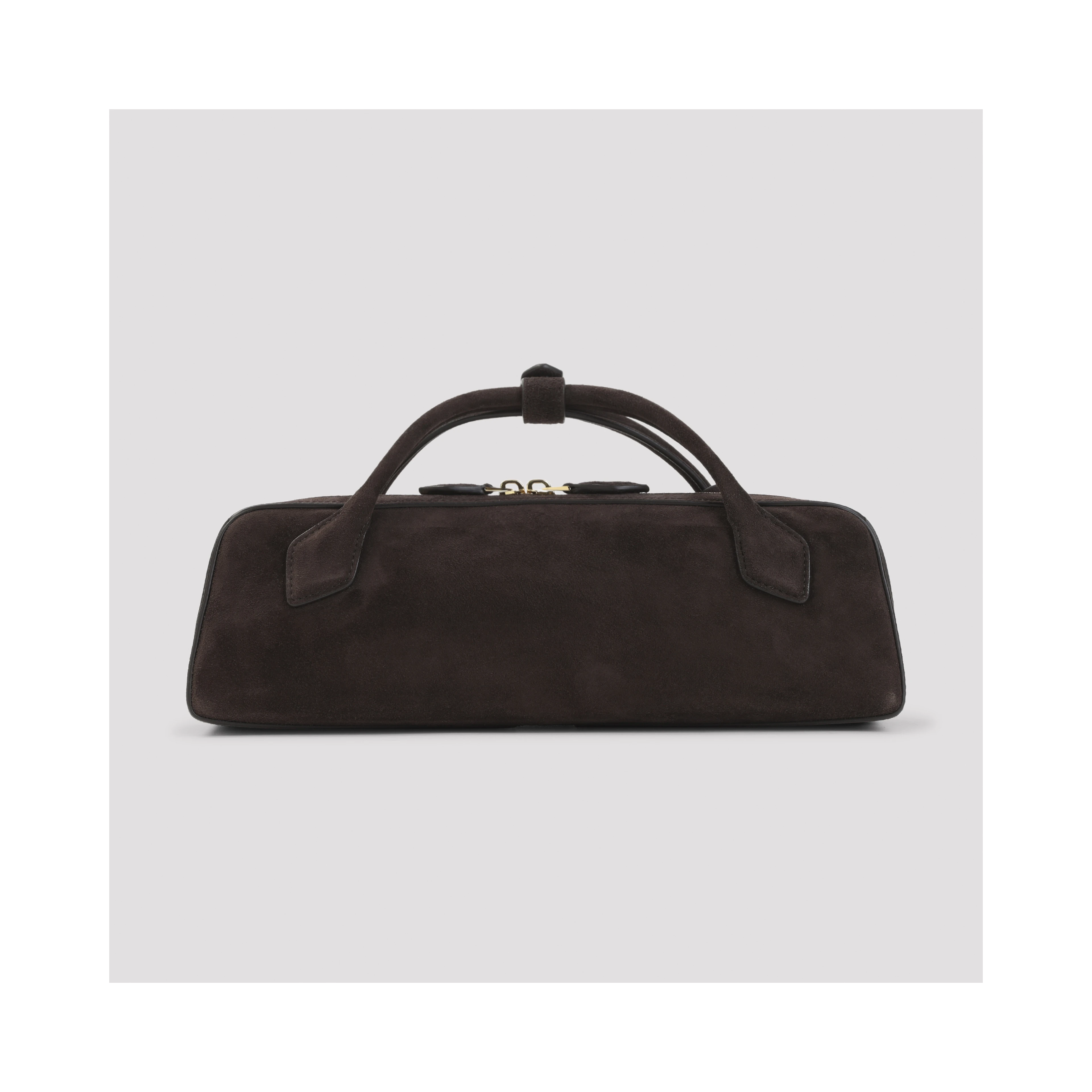 Alaïa Teckel Suede Clutch